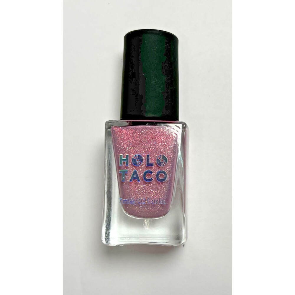 Holo Taco Pirouette Pink 2025 Advent Calendar day #9 mini single polish - no box